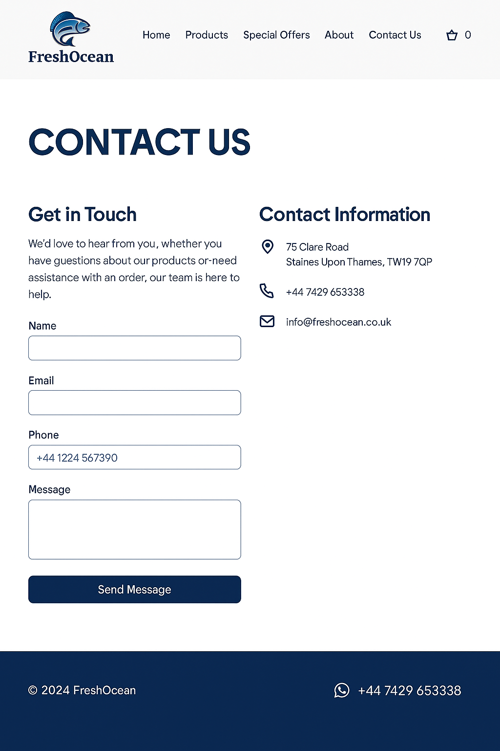 Shellfish Contact